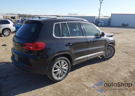 2013 Volkswagen Tiguan Se from USA, damaged, VIN WVGAV3AX9DW608505